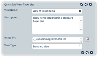 Title: Quick Edit View Options - Description: Quick Edit View Options