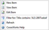 Title: Context Menu - Description: Context Menu