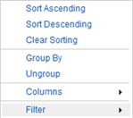 Title: Column Heading Options - Description: Column Heading Options