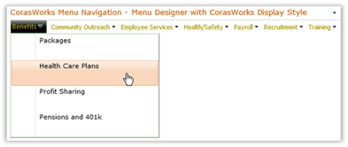 Title: Menu With SharePoint Style - Description: Menu With SharePoint Style
