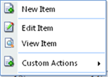 Title: Calendar Context Menu - Item in a Cell - Description: Calendar Context Menu - Item in a Cell