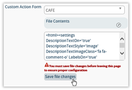 Title: Save File Changes Button In Form - Description: Save File Changes Button In Form